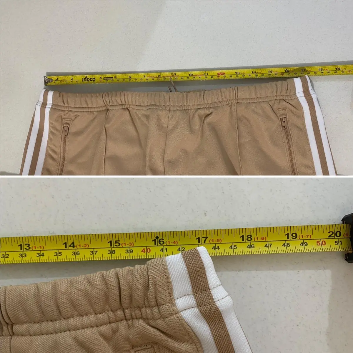 Adidas clothing - Magic Beige White 10