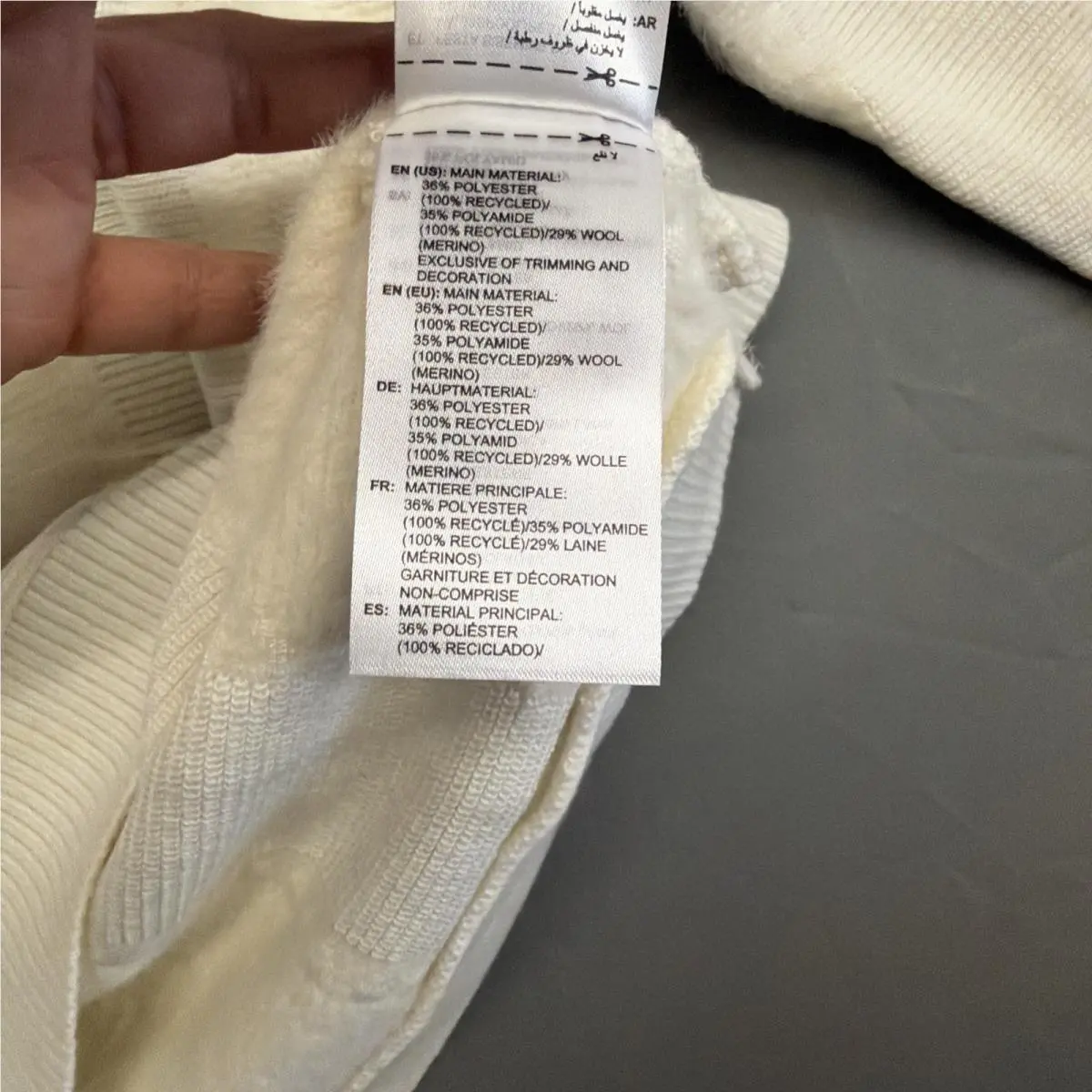Adidas clothing - Cream White 6