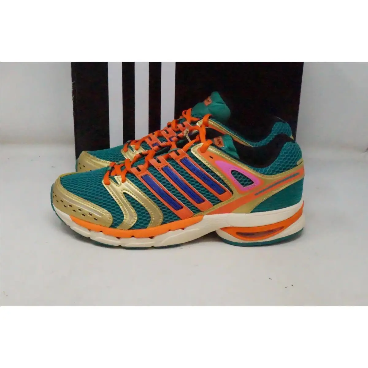 Adidas shoes - adidas Adistar Control 5 - Adistar Control - KJ8341 - Green, Manufacturer: Green/Orange/Gold/Pink 0