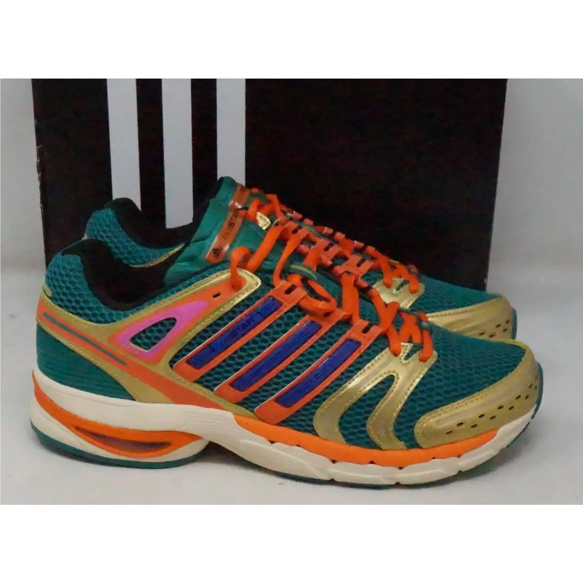 Adidas Adistar Control 5 “404 Day” Green/orange/blue Shoes