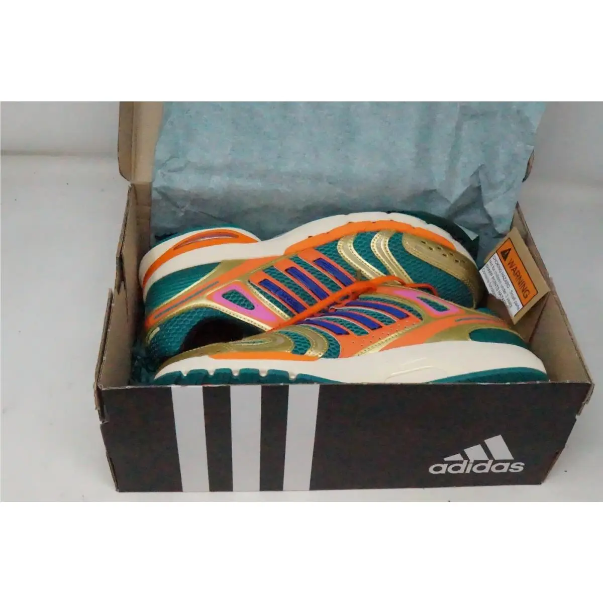 Adidas shoes - adidas Adistar Control 5 - Adistar Control - KJ8341 - Green, Manufacturer: Green/Orange/Gold/Pink 1
