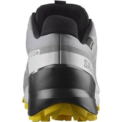Salomon shoes - Speedcross GTX - Speedcross GTX - 475692 - Sharkskin/Black/Lemon (UPC: 195751603058) 4