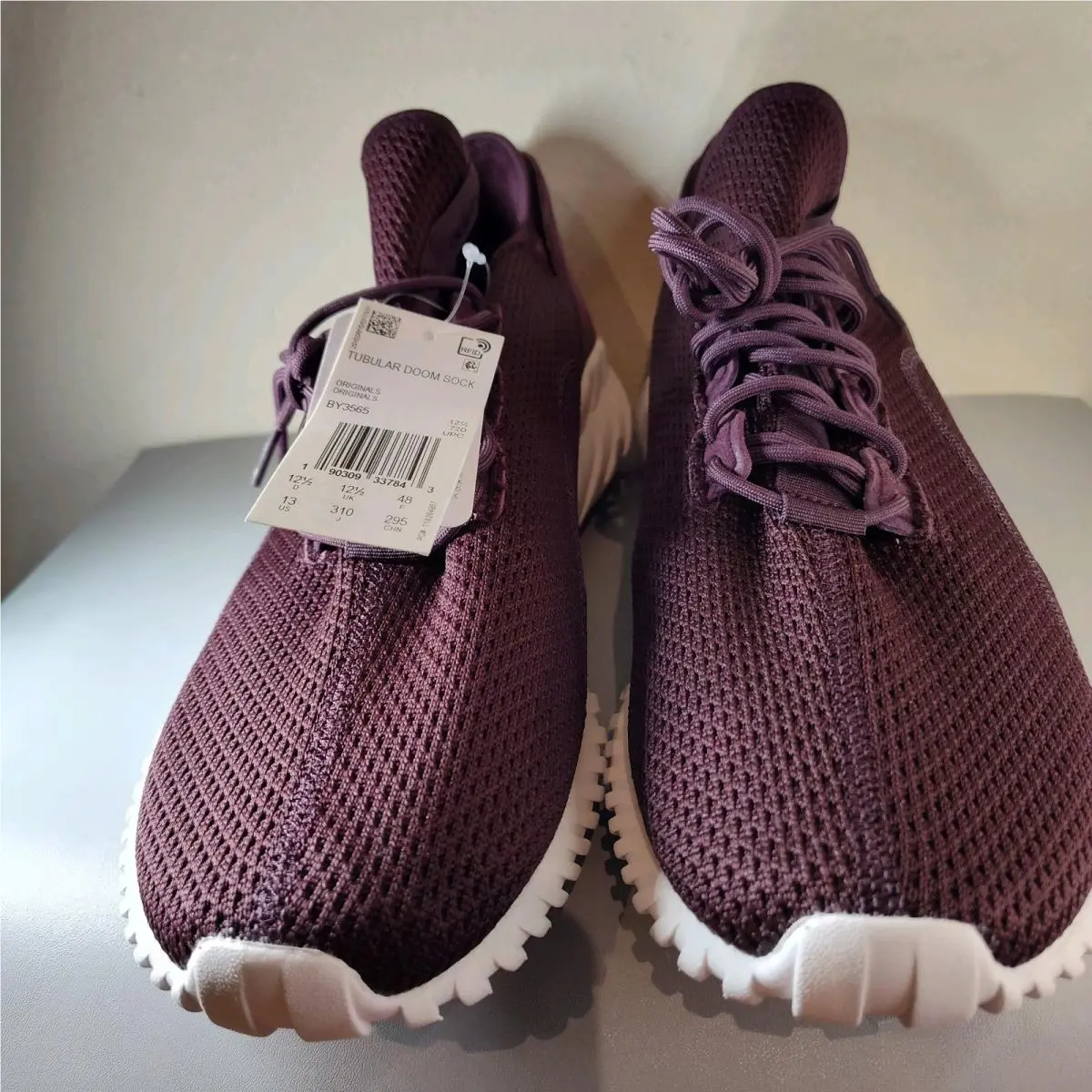 Adidas shoes - adidas Tubular Doom Sock Primeknit - BY3565 - Burgundy 0