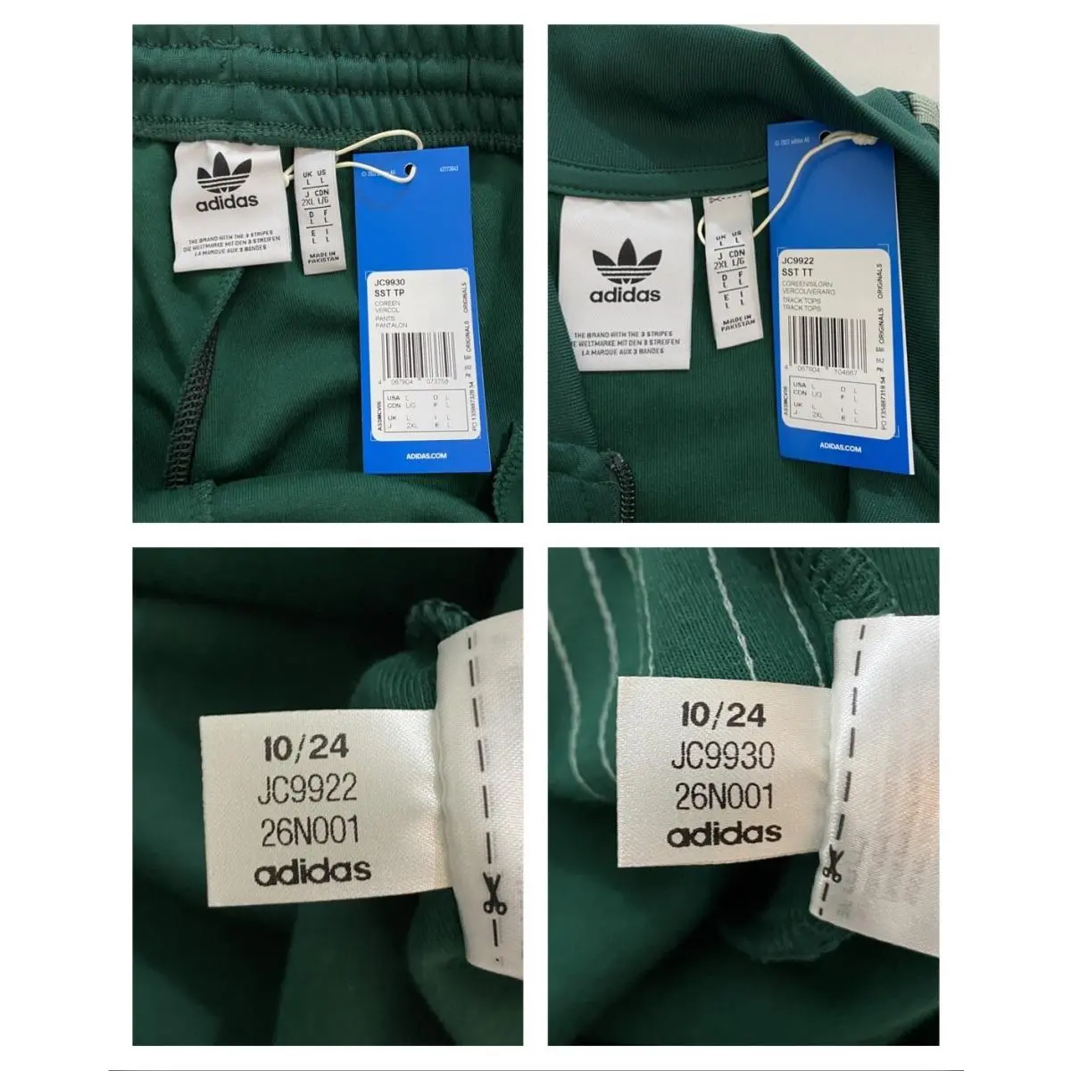 Adidas clothing - Collegiate Green 3