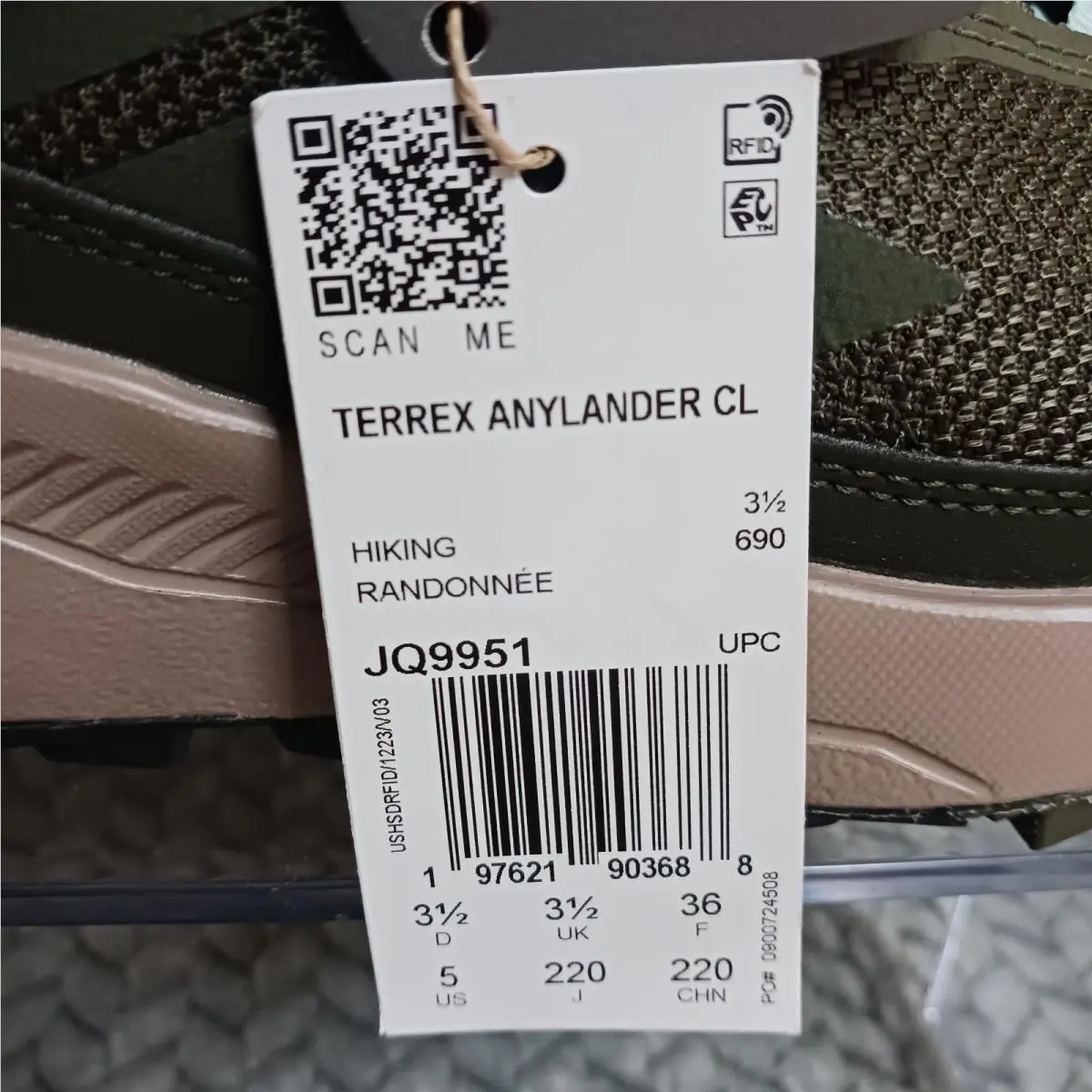 Adidas shoes - adidas Terrex - Terrex - JQ9951 - Green 11