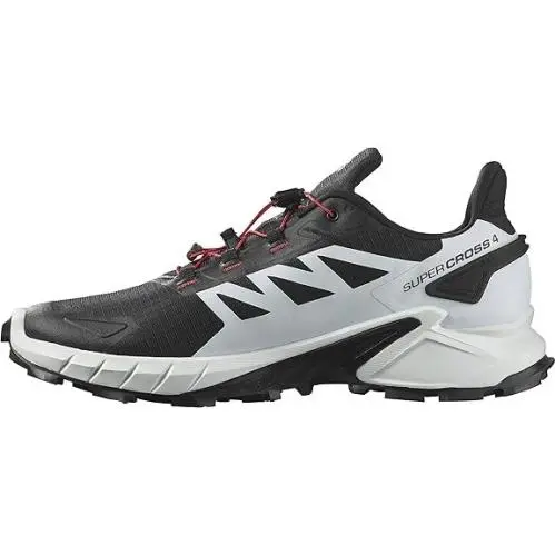 Salomon shoes - Salomon Supercross 4 - Supercross - 417366 - Black/White/Fiery Red 0