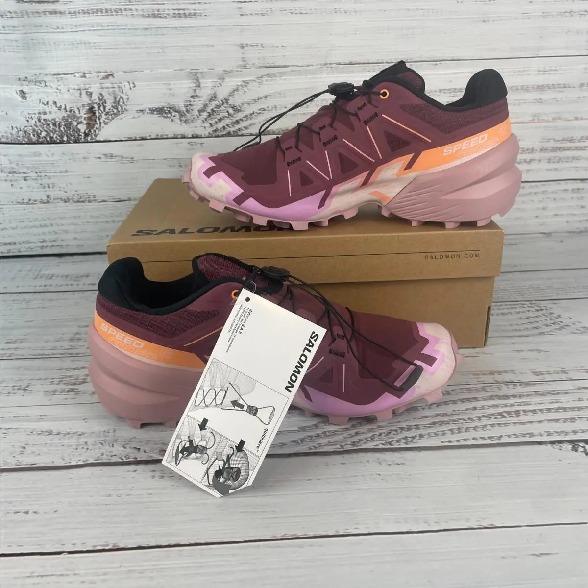 Salomon shoes - Salomon Speedcross 6 - Speedcross - Purple (UPC: 195751708364) 0