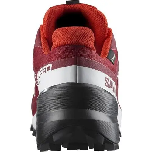Salomon shoes - Speedcross GTX - Speedcross GTX - 475691 - Red Dahlia/White/Black (UPC: 195751603027) 4