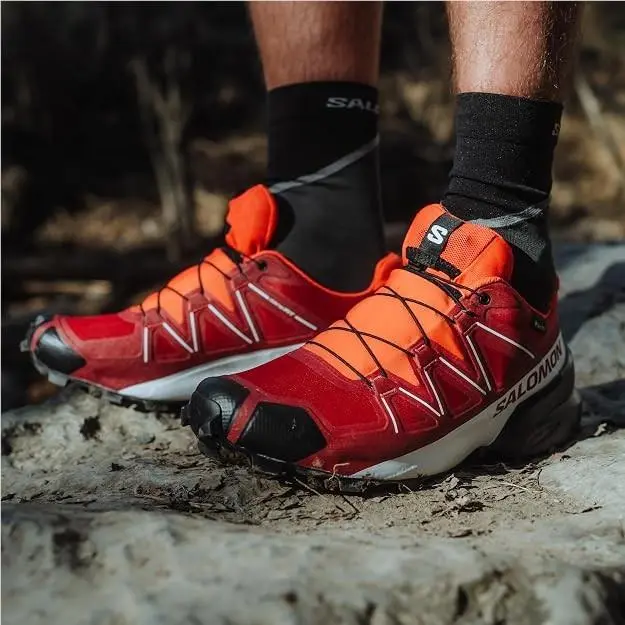 Salomon shoes - Speedcross GTX - Speedcross GTX - 475691 - Red Dahlia/White/Black (UPC: 195751603027) 0