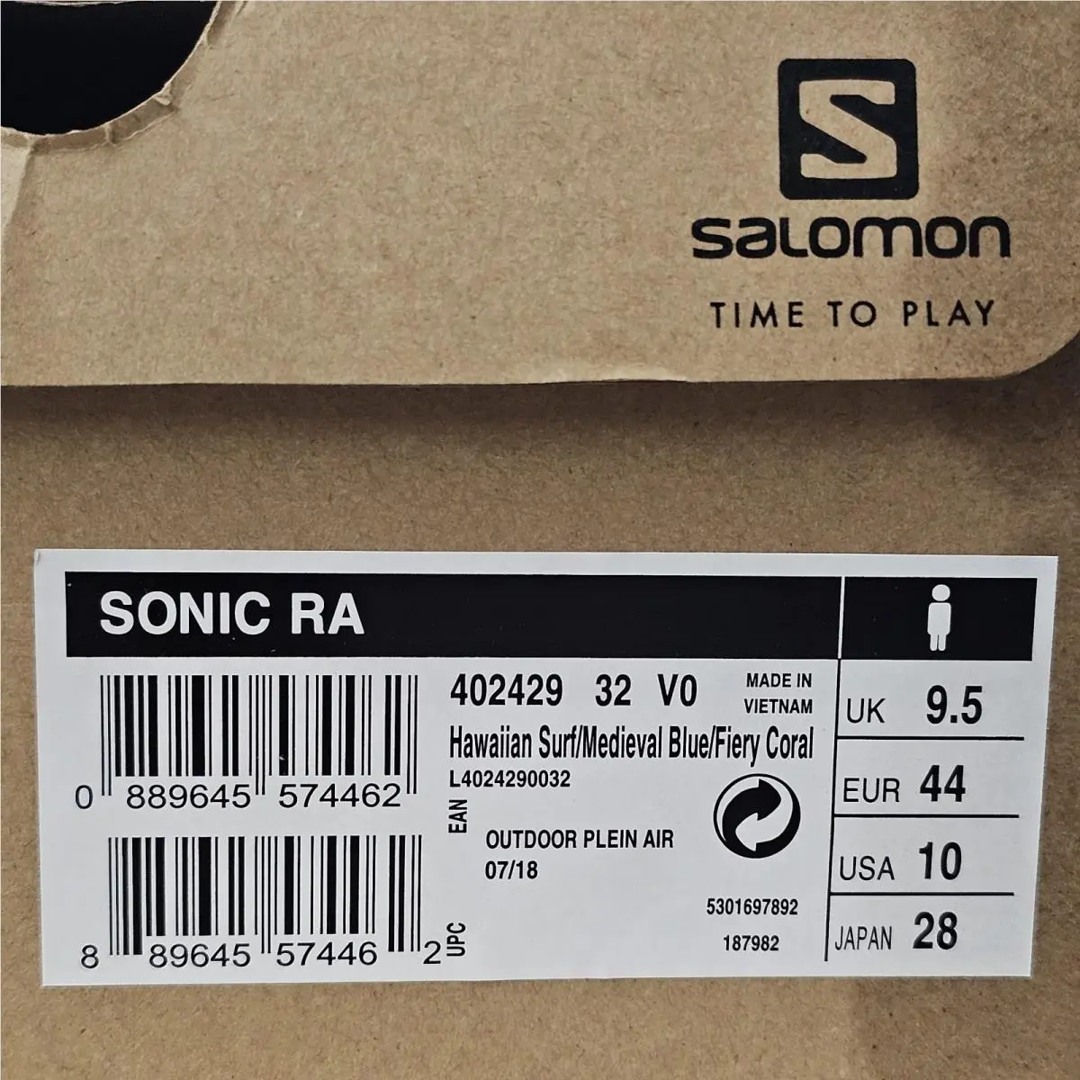 Salomon shoes - Salomon Sonic RA - Sonic - Blue (UPC: 889645574462) 10