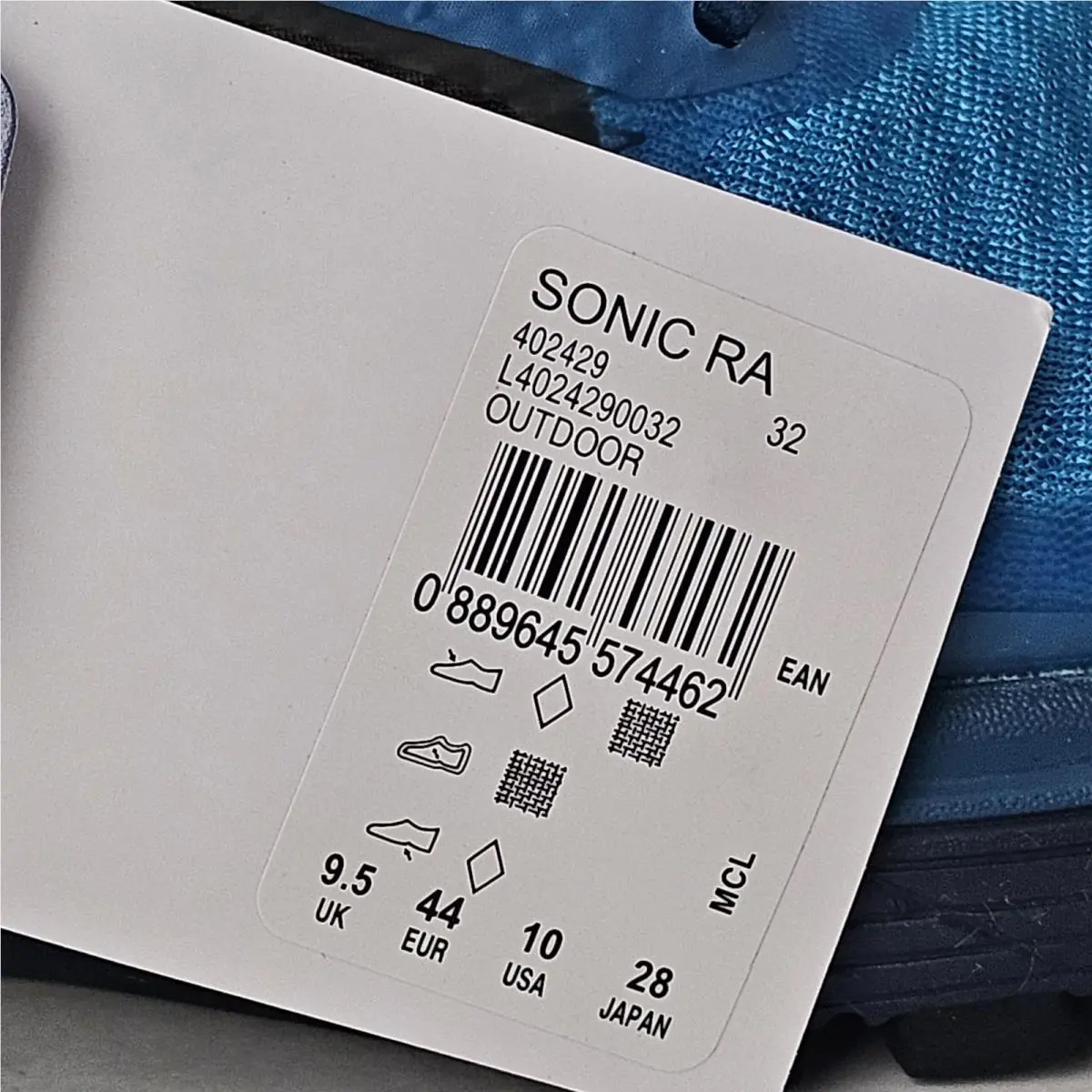 Salomon shoes - Salomon Sonic RA - Sonic - Blue (UPC: 889645574462) 3