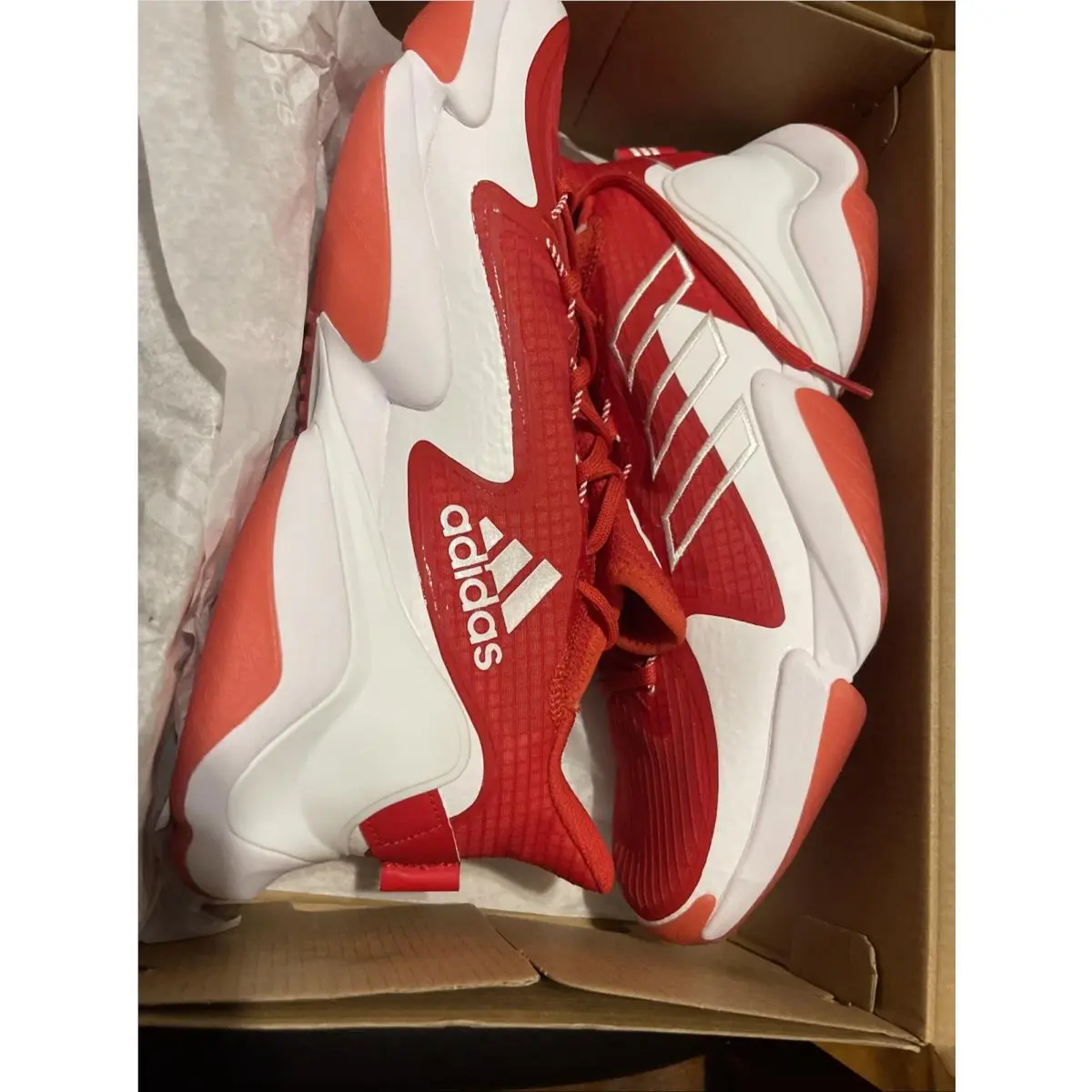 Adidas shoes - adidas Mahomes 1 Impact FLX - GZ5006 - Red 0