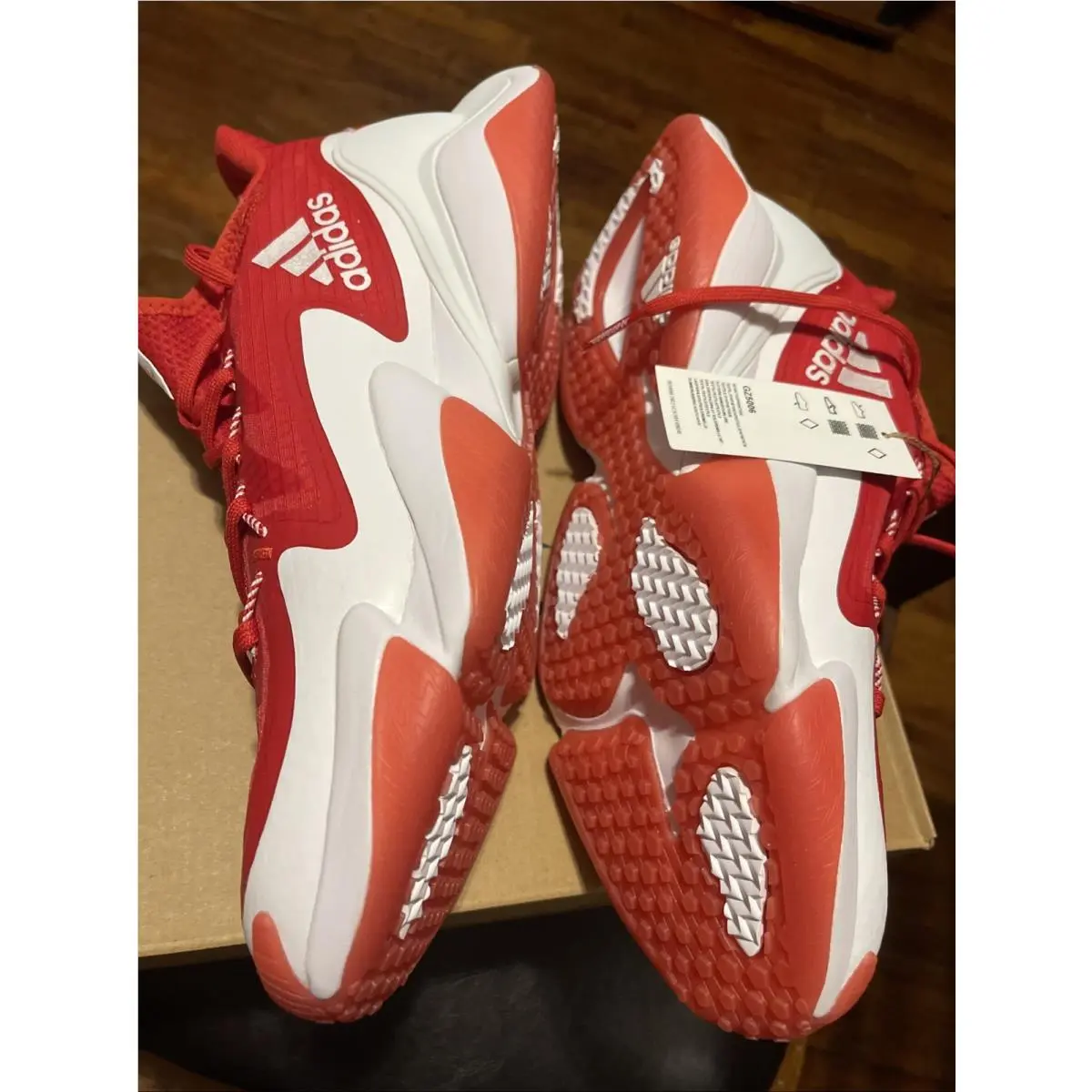Adidas shoes - adidas Mahomes 1 Impact FLX - GZ5006 - Red 2