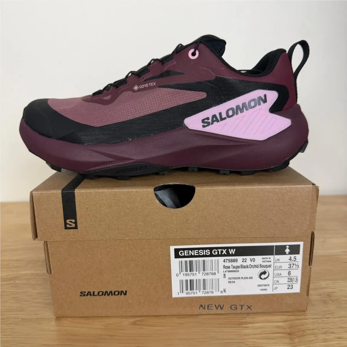 Salomon shoes - Genesis GTX - Genesis GTX - Purple (UPC: 195751728768) 1