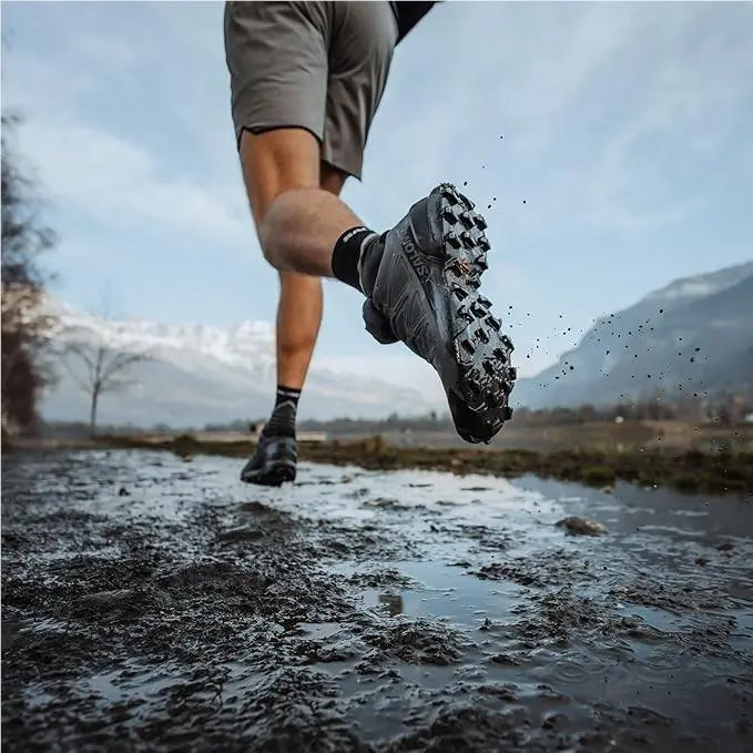 Salomon shoes - Salomon Speedcross - Speedcross - 475679 - Sharkskin/Black/Lemon (UPC: 195751602303) 2