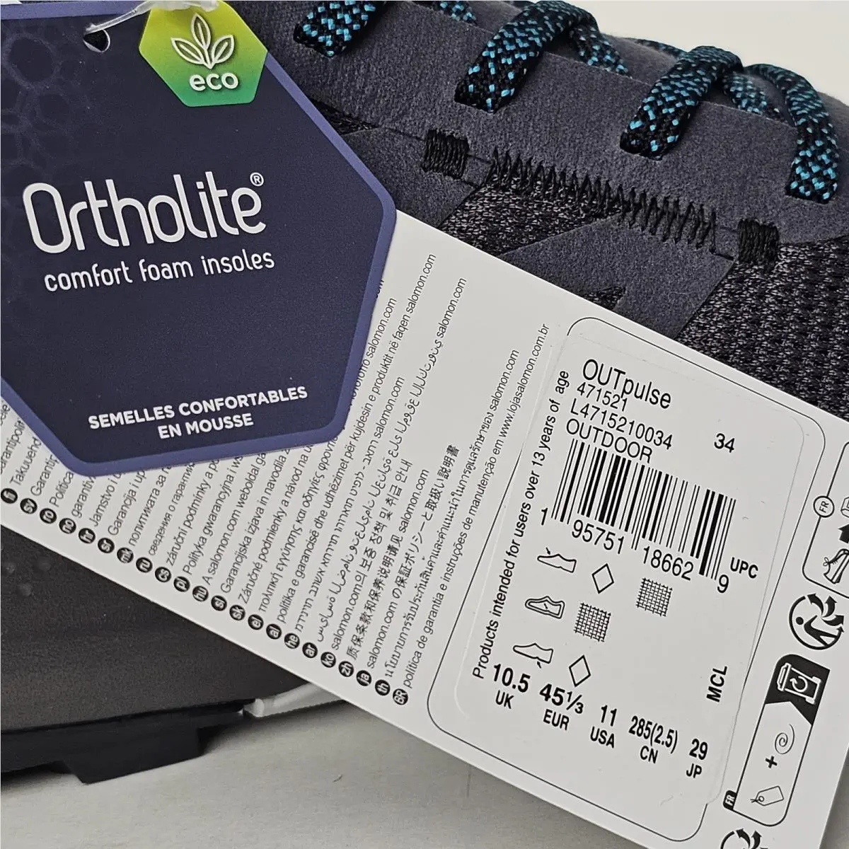 Salomon shoes - Salomon Outpulse - Outpulse - Blue (UPC: 195750196629) 3