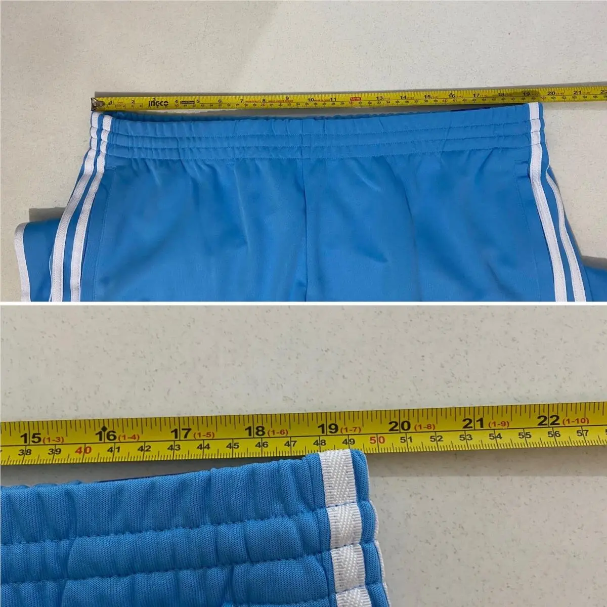 Adidas clothing - Semi Blue Burst White 8
