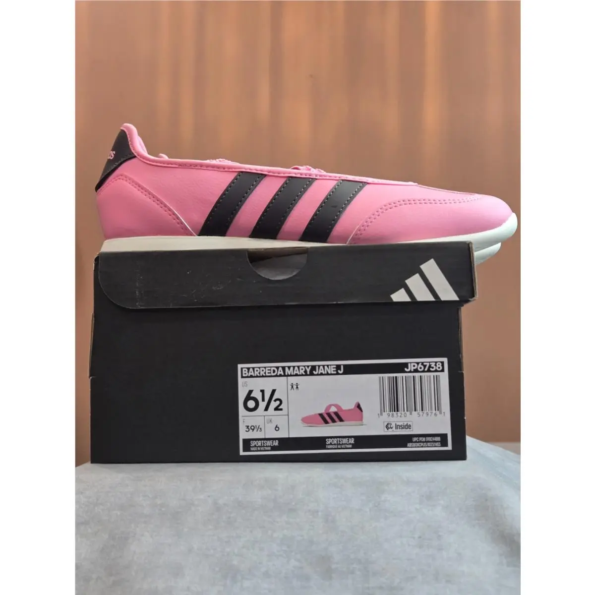 Adidas shoes - adidas Barreda MARY JANE J - JP6738 - Pink 5