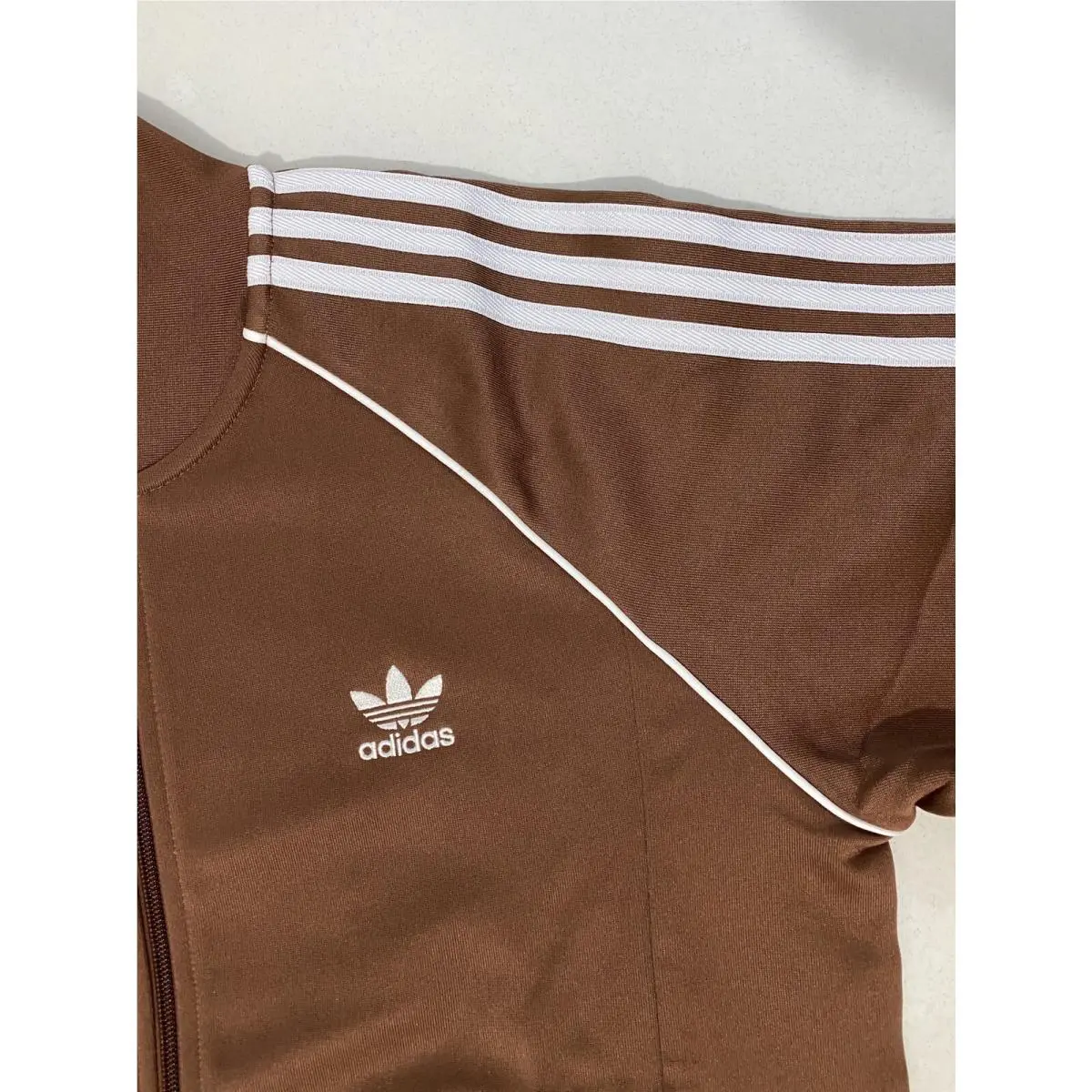 Adidas clothing - Preloved Brown White 2
