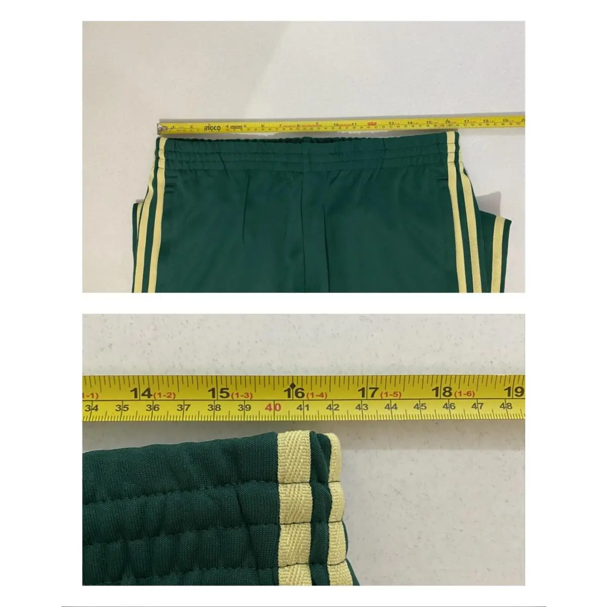 Adidas clothing - Collegiate Green Powder Yellow 10