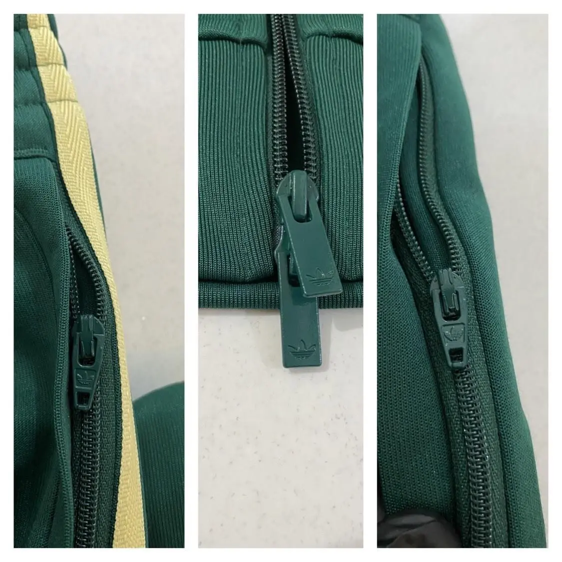 Adidas clothing - Collegiate Green Powder Yellow 4