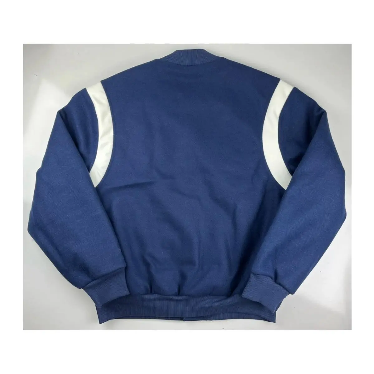 Adidas clothing - adidas Originals Graphic College Varsity Bomber Jacket - JX8181 - Night Indigo / Navy Blue / Off White 0