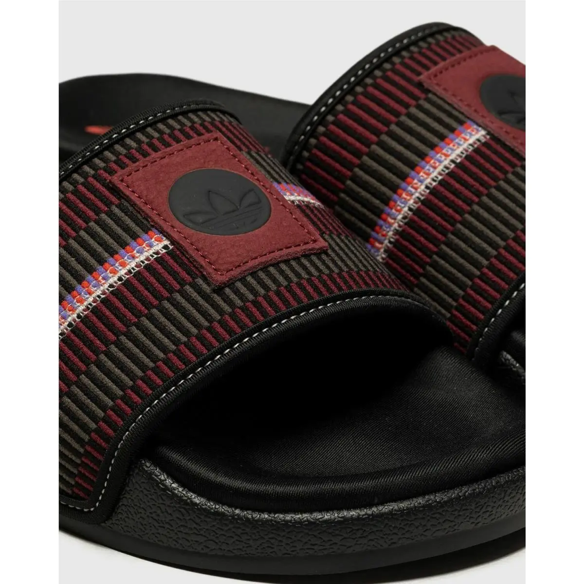 Size 6 - Adidas Sandals Adilette Patchwork Mens Slides HP5358 Rare