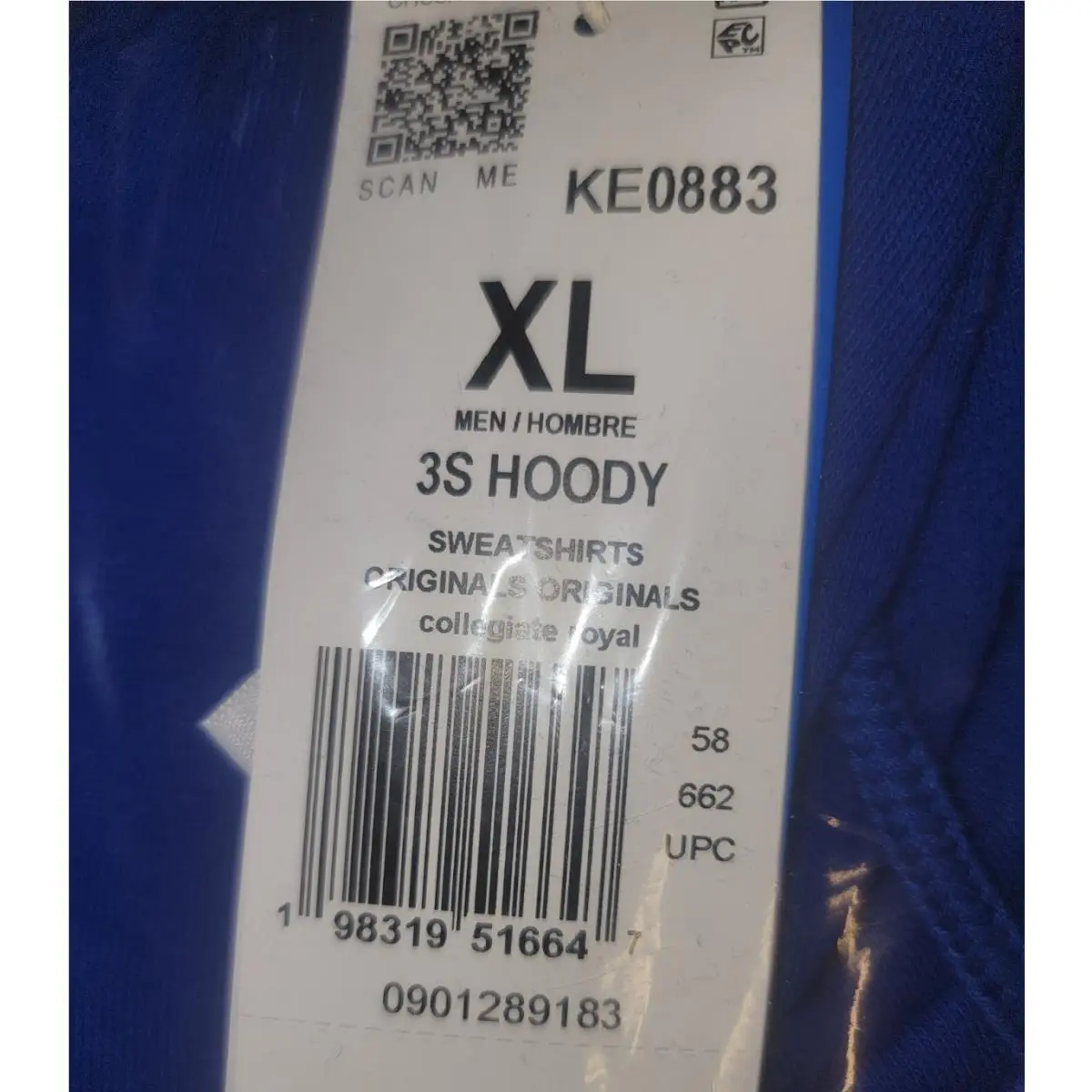 Adidas clothing - Blue (UPC: 194828270216) 4