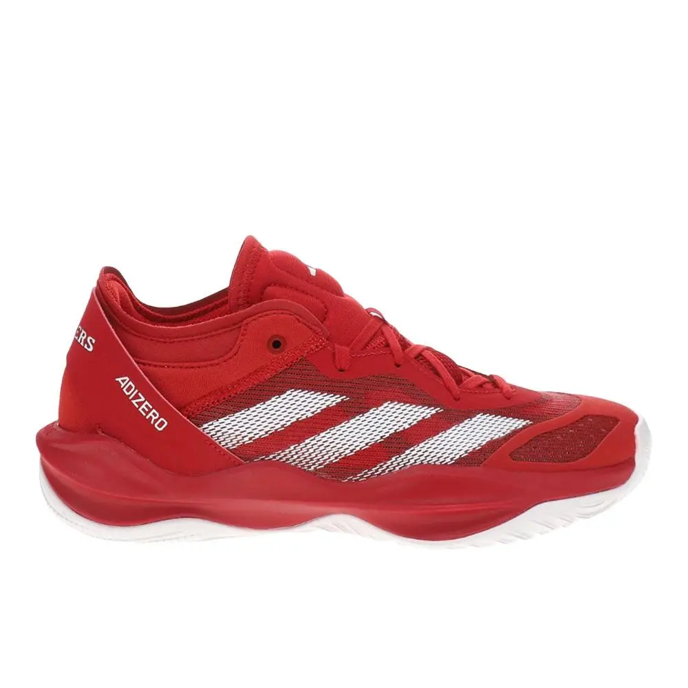 Adidas Adizero Select 2.0 Rutgers Scarlet Knights Basketball Mens Size 8 M Snea
