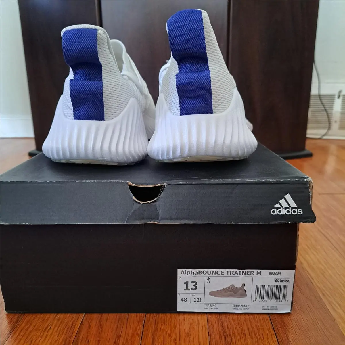 Adidas shoes - adidas Alphabounce - Alphabounce - BB8085 - White 11