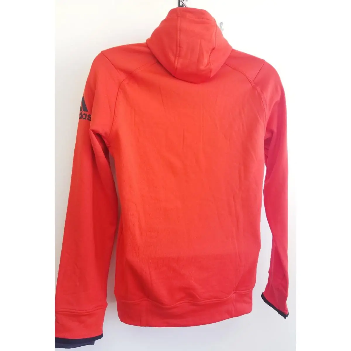 Adidas clothing - Climaheat Half Zip Up Hoodie - Orange 3