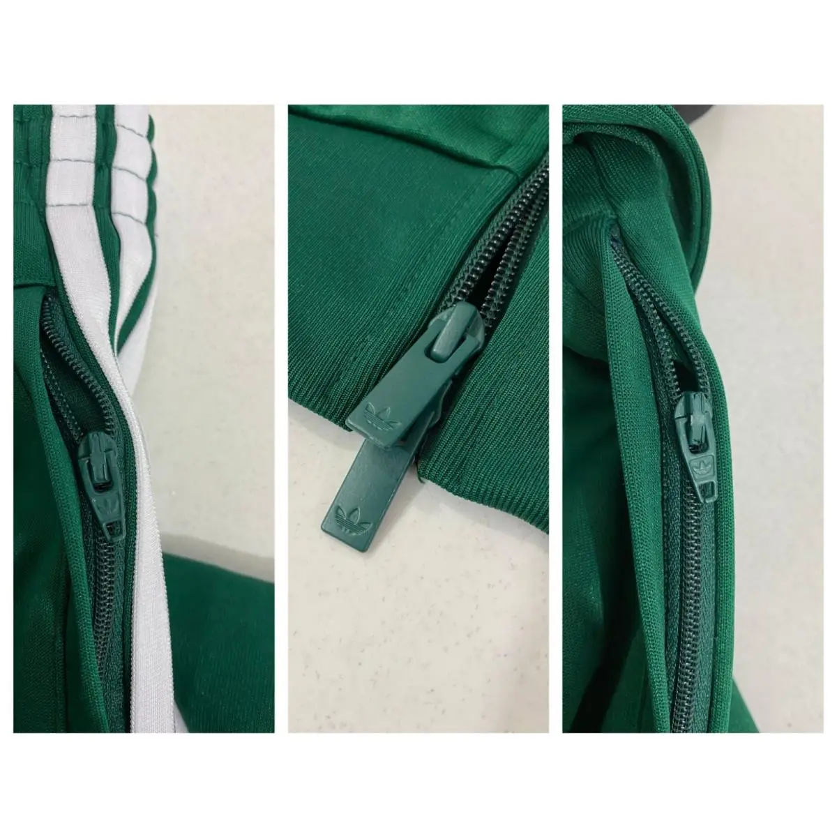 Adidas clothing - Collegiate Green white 3