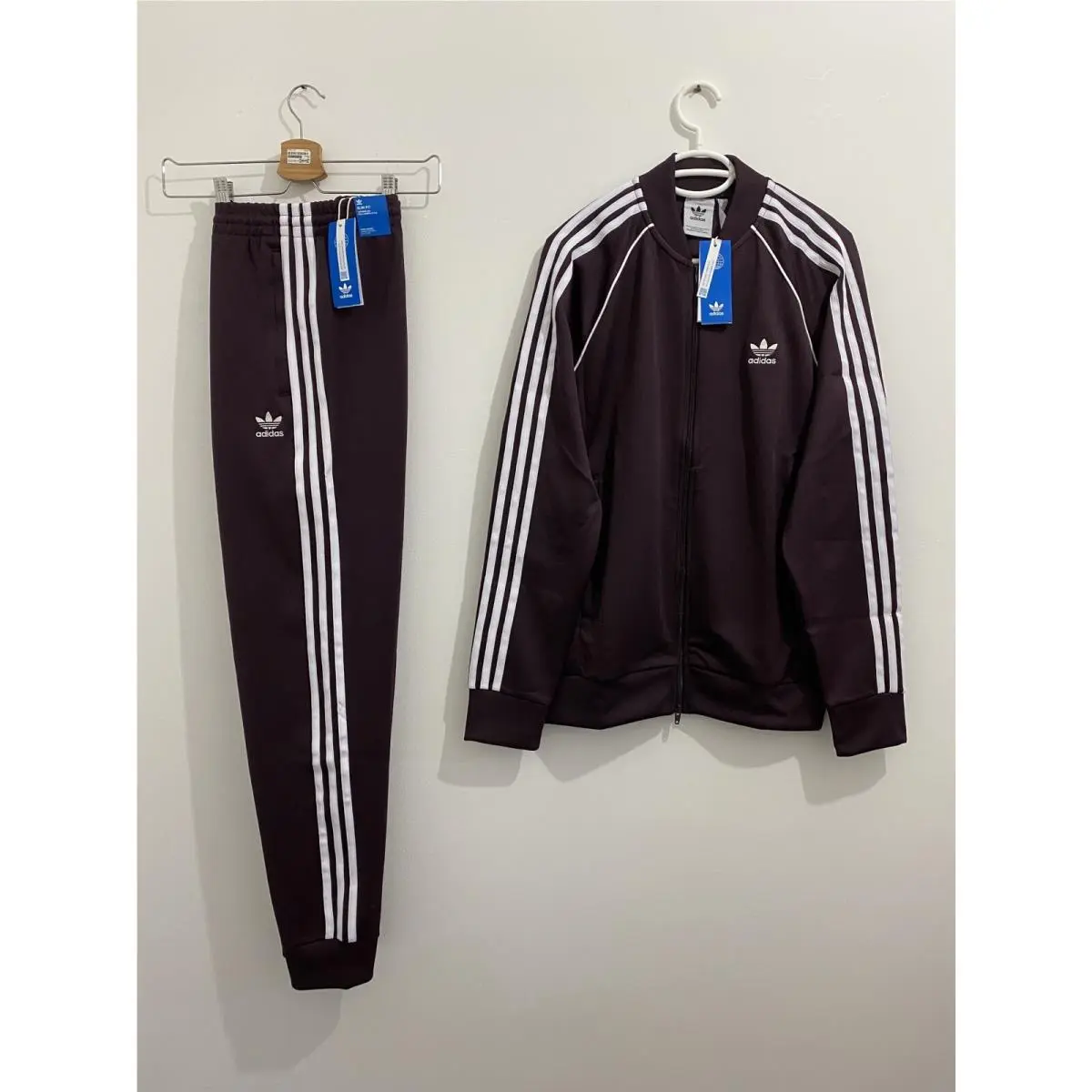 Originals Classics Superstar Tracksuit Shadow Maroon White Size 2XL by Adidas