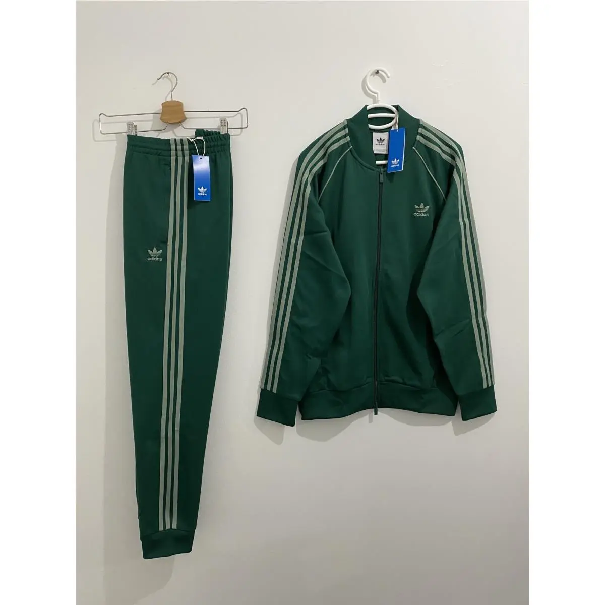 Adidas Originals Classic Superstar Tracksuit Collegiate Green Size 2XL