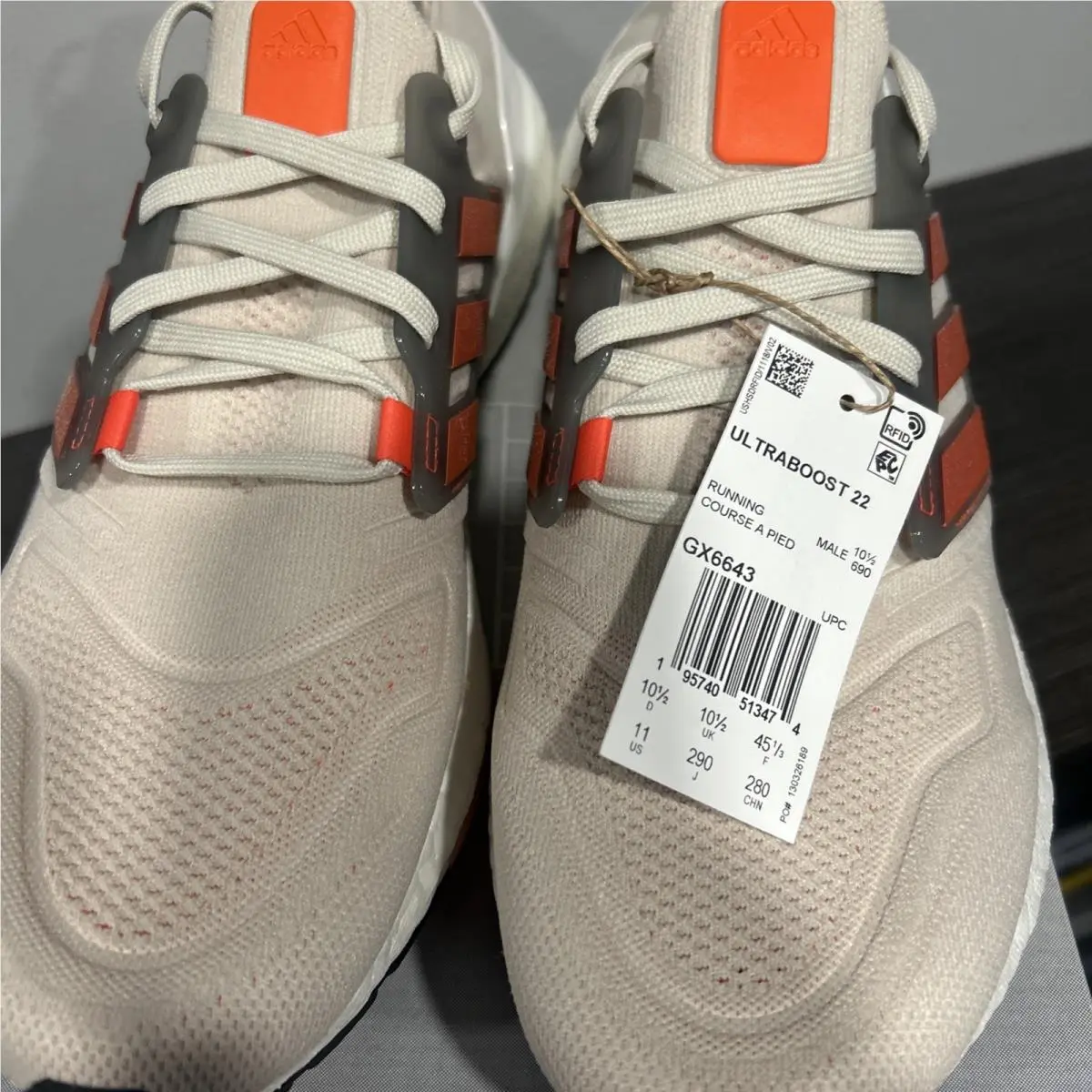 Adidas shoes - adidas UltraBoost 22 - UltraBoost - GX6643 - White (UPC: 0195740513474) 0