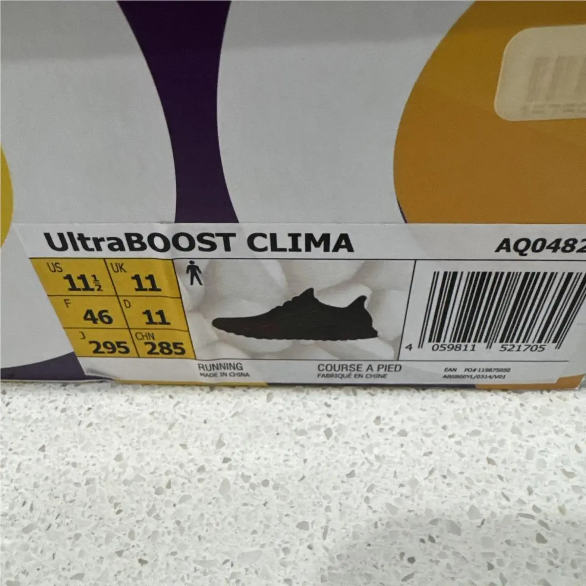 Adidas shoes - adidas UltraBoost Clima - UltraBoost Clima - AQ0482 - Black 0