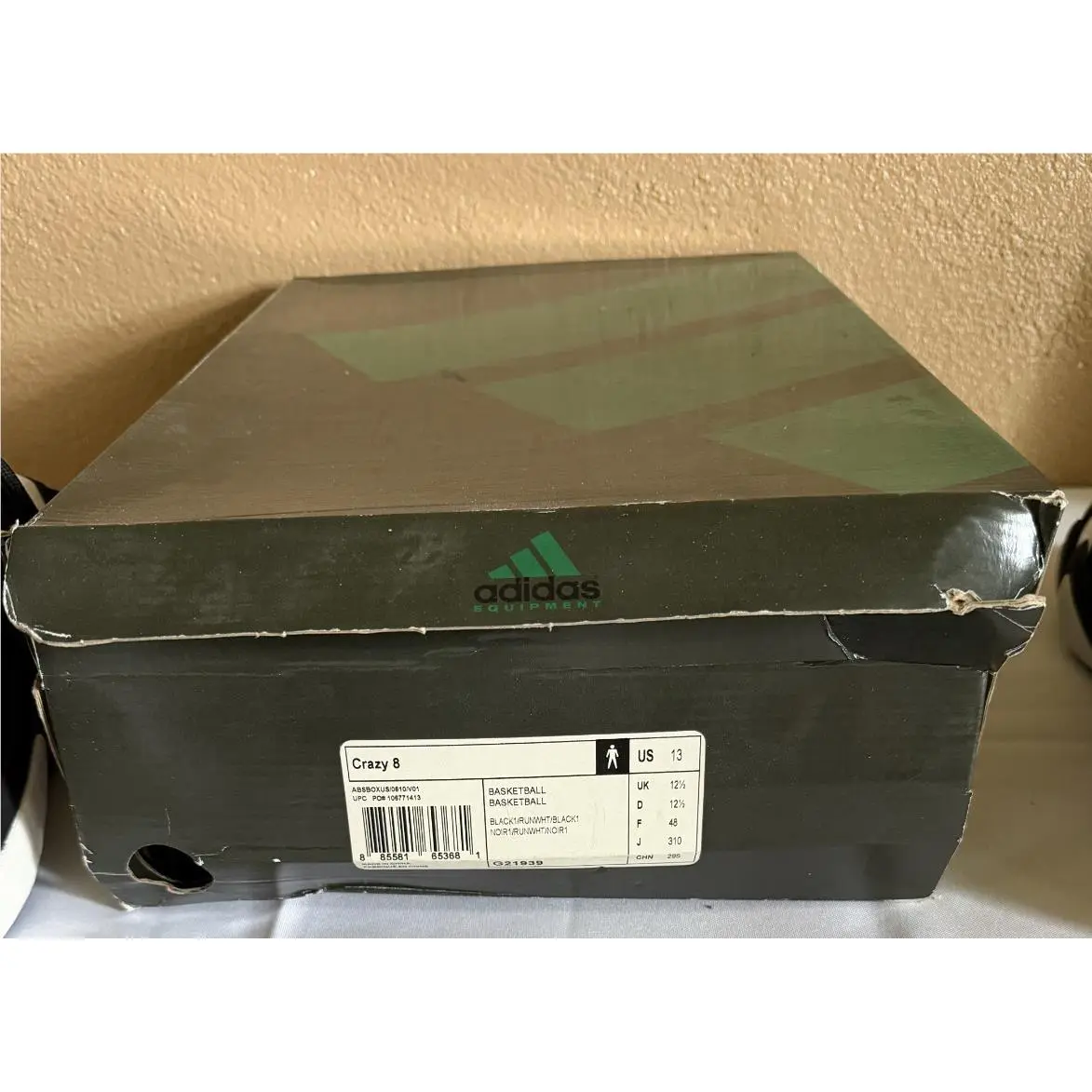 Adidas shoes - adidas Crazy 8 - Crazy - G21939 - Black 9