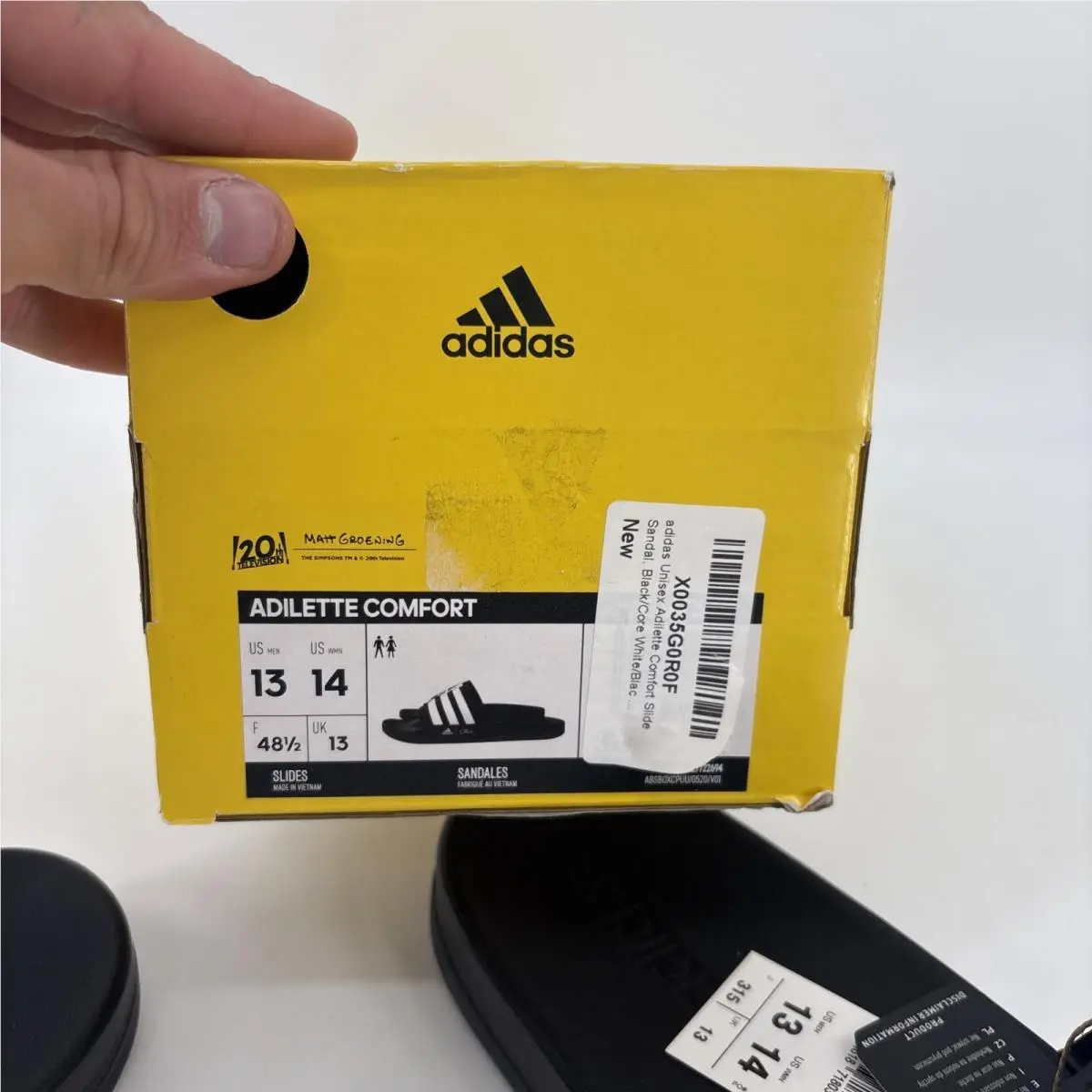Adidas shoes - adidas Adilette Comfort - Adilette Comfort - Black 10