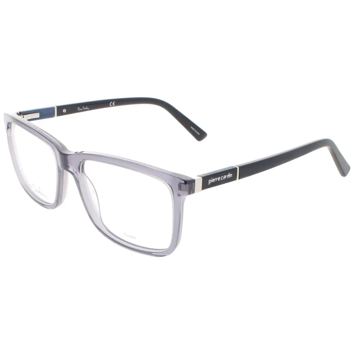 6168-0GLK-54 Eyeglasses Eye Glasses 0GLK Blue 54mm by Pierre Cardin
