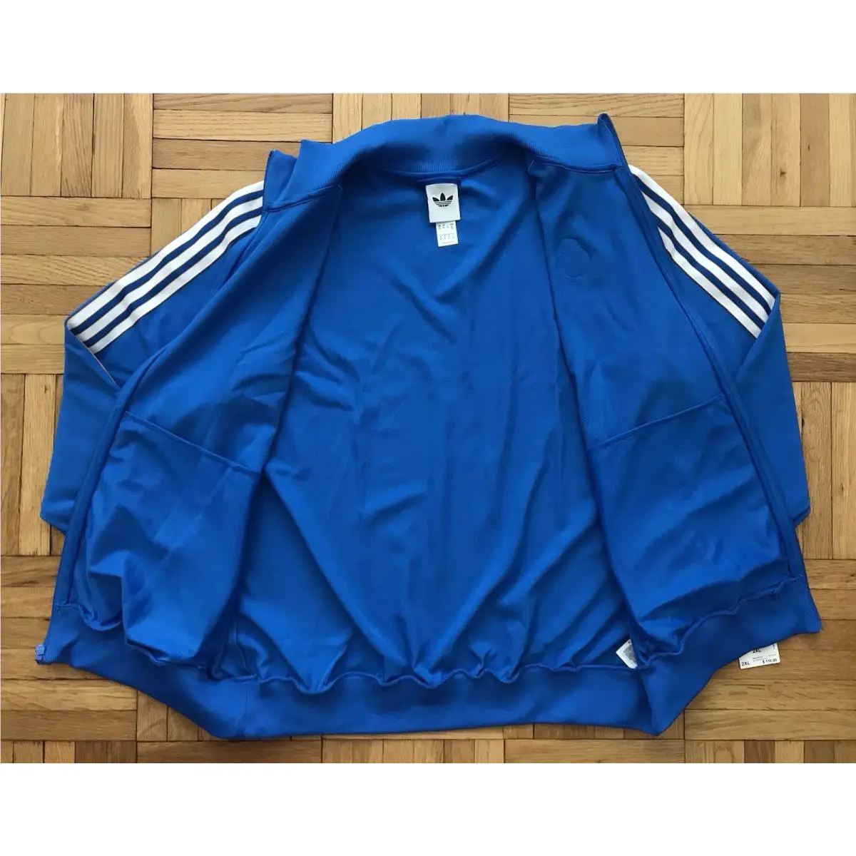 Adidas clothing - Adidas Originals Real Madrid FC Terrace Icons Track Jacket - Blue 2