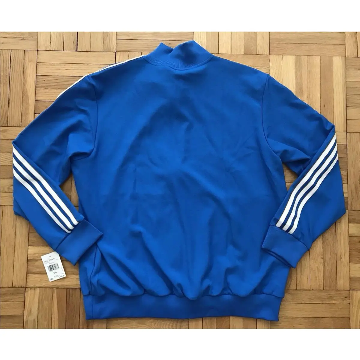 Adidas clothing - Adidas Originals Real Madrid FC Terrace Icons Track Jacket - Blue 3