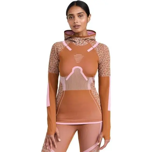Womens XS Adidas BY Stella Mccartney Truestrength Seamless Top Hoodie Sweatshirt