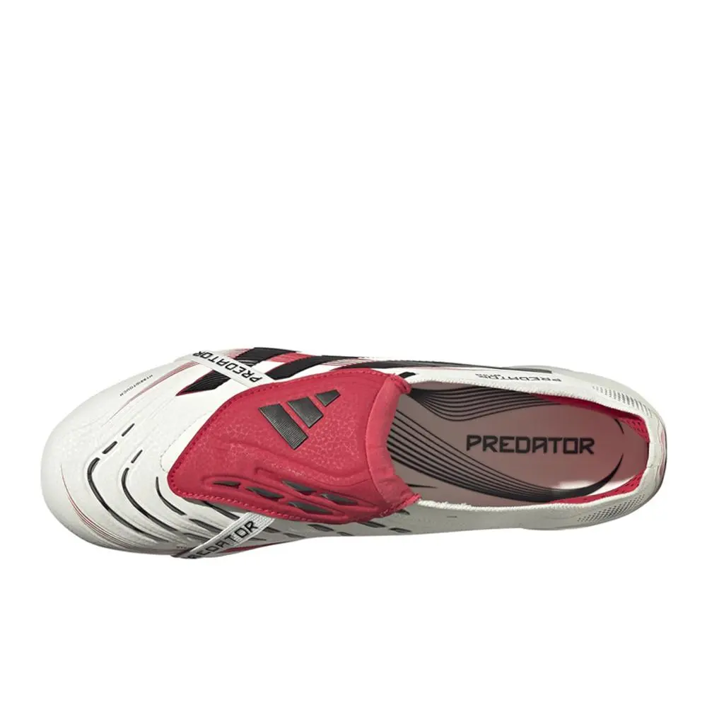 Adidas shoes - adidas Predator Elite FoldOver Tongue Soft Ground Soccer Cleats - JQ7821 - Off White (UPC: 197613224531) 2