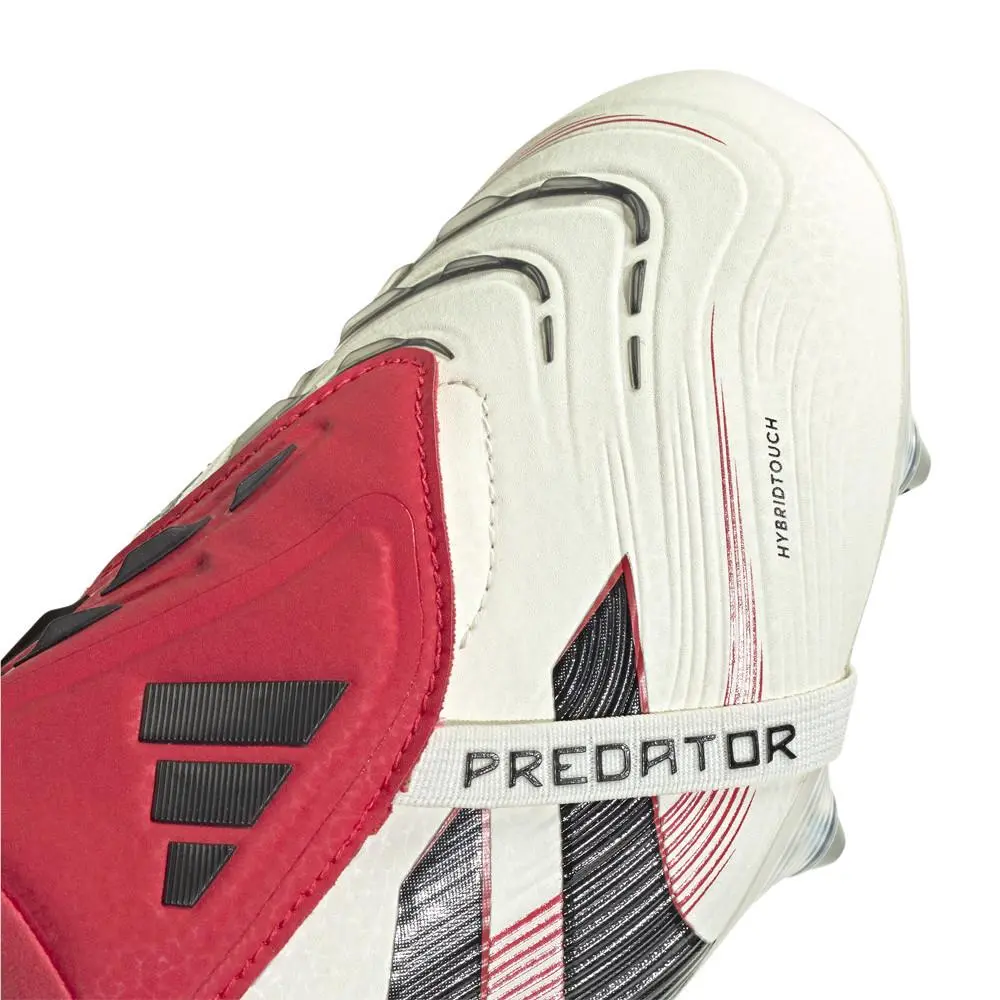 Adidas shoes - adidas Predator Elite FoldOver Tongue Soft Ground Soccer Cleats - JQ7821 - Off White (UPC: 197613224531) 4