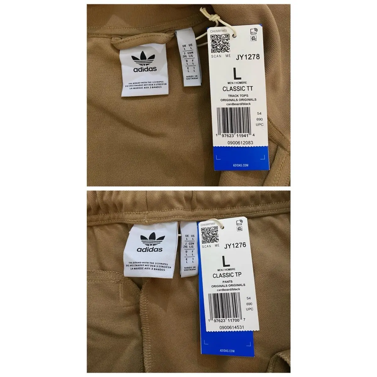 Adidas clothing - Cardboard Black 3