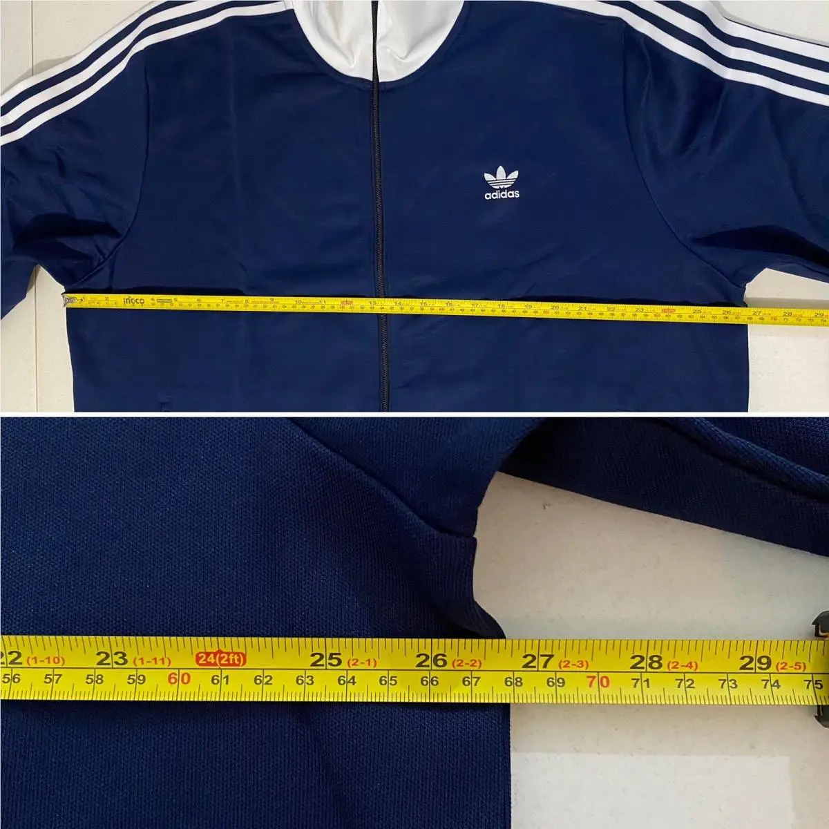 Adidas clothing - Night Indigo White 9