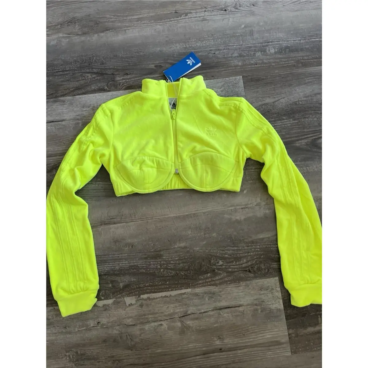 Adidas clothing - adidas Originals x Jeremy Scott - H50967 - Green (UPC: 0195735520159) 4