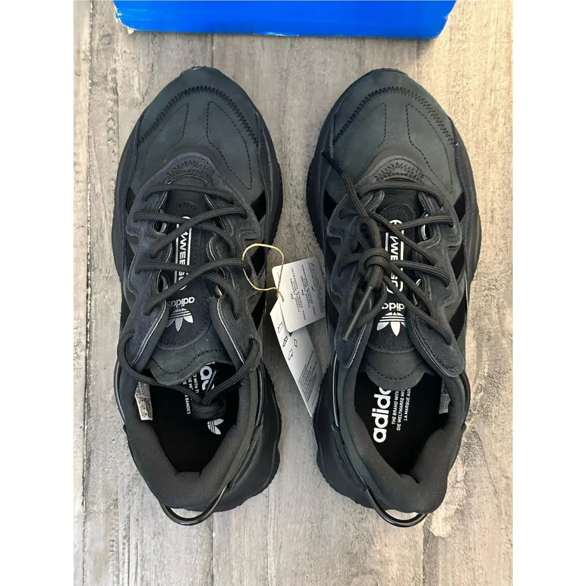 Adidas shoes - Adidas Ozweego Women’s Core Black Sneakers - GY9425 - Black (UPC: 195739725857) 8