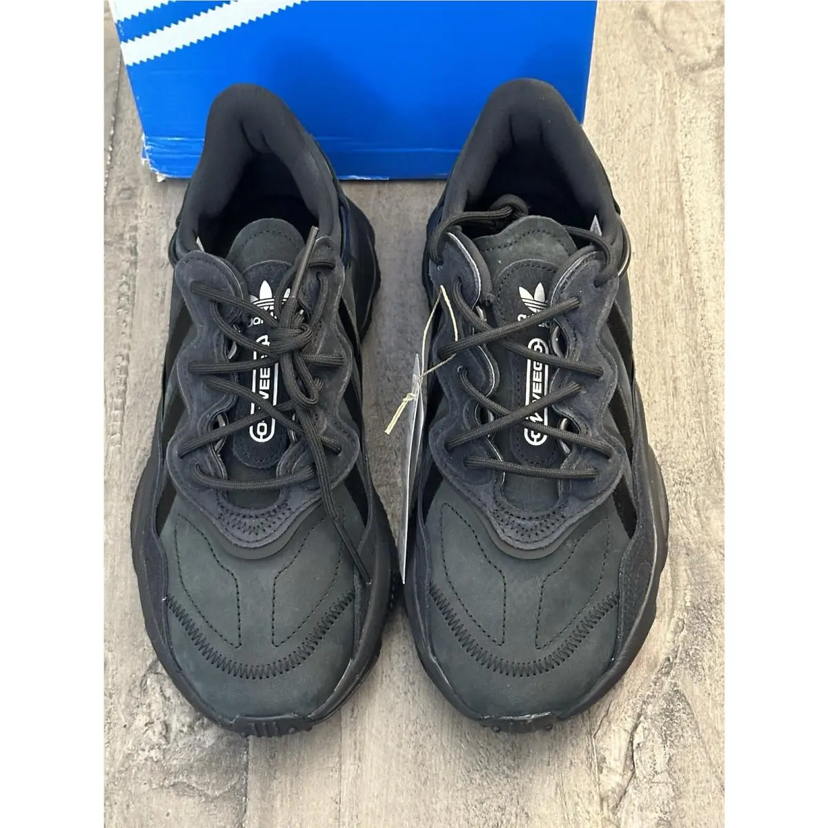 Adidas shoes - Adidas Ozweego Women’s Core Black Sneakers - GY9425 - Black (UPC: 195739725857) 3