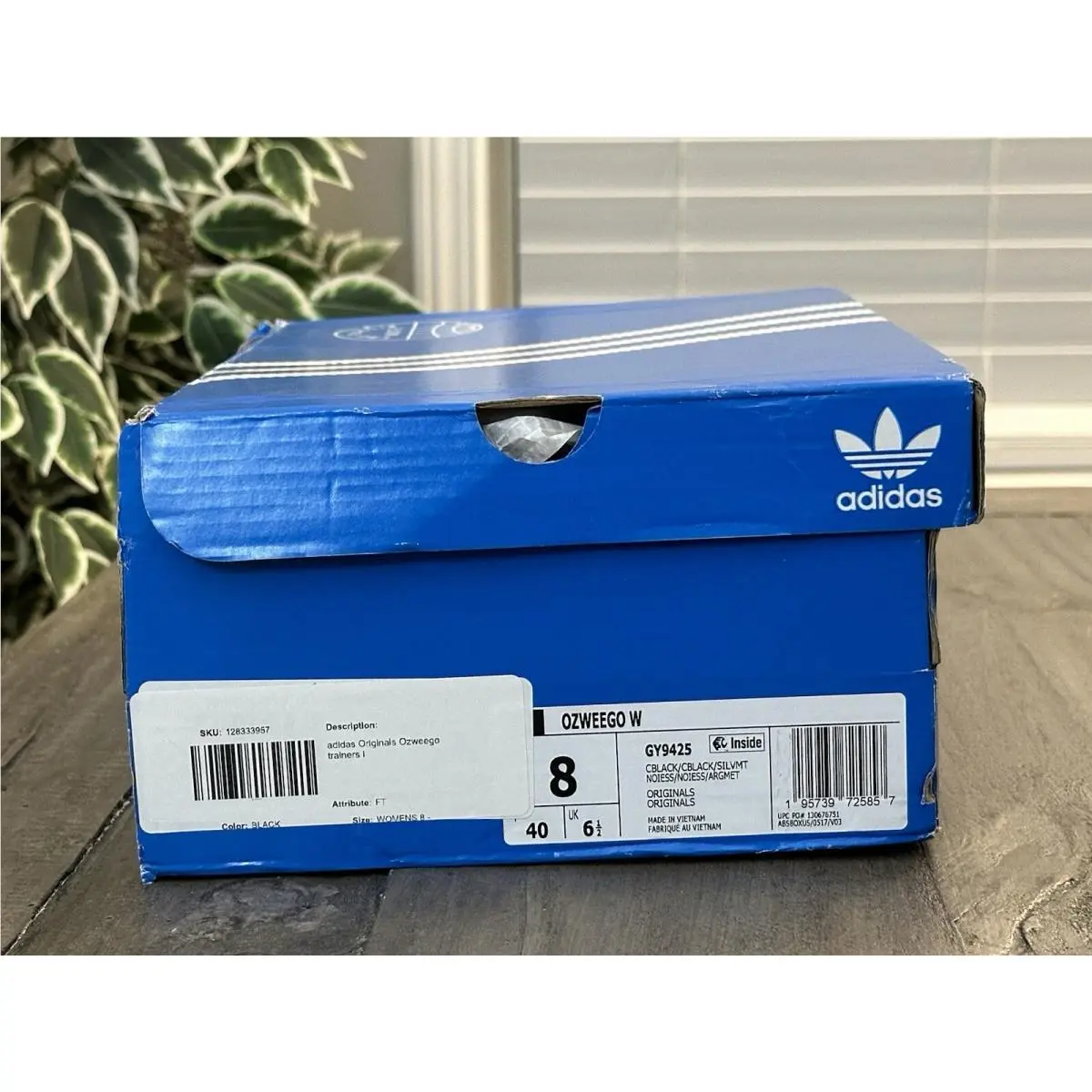 Adidas shoes - Adidas Ozweego Women’s Core Black Sneakers - GY9425 - Black (UPC: 195739725857) 14